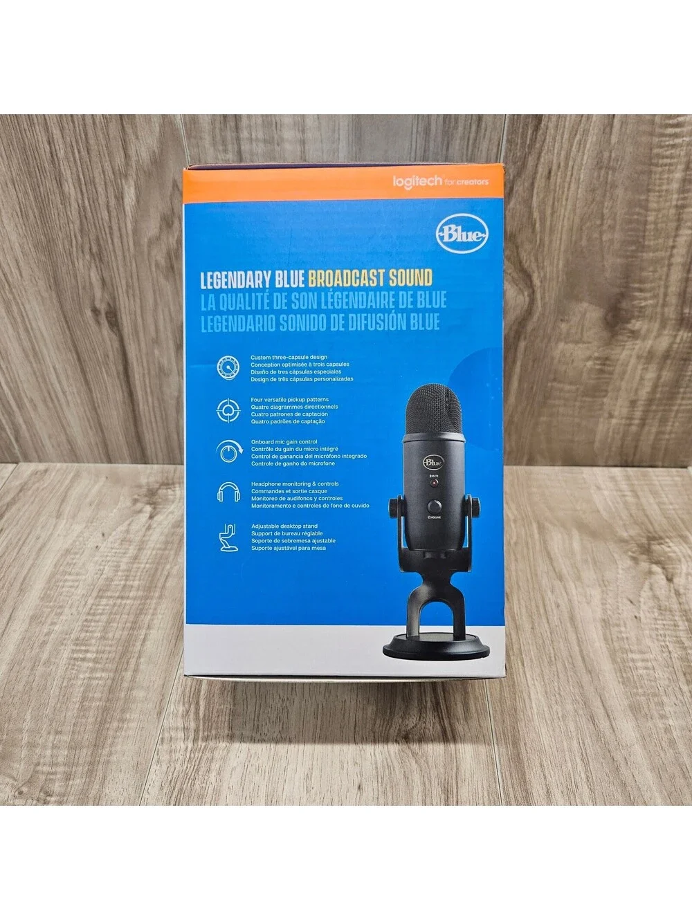New Blue Yeti Premium Multi-Pattern USB Microphone